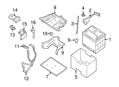 nissan 2011 rogue batter cable metal bracket shorts battery|nissan rogue battery hold down.